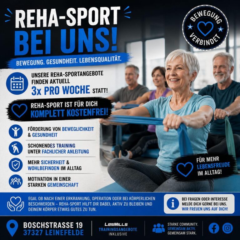 Rehasport Reha Sport Leinefelde Eichsfeld Gesundheit Bildung Sport